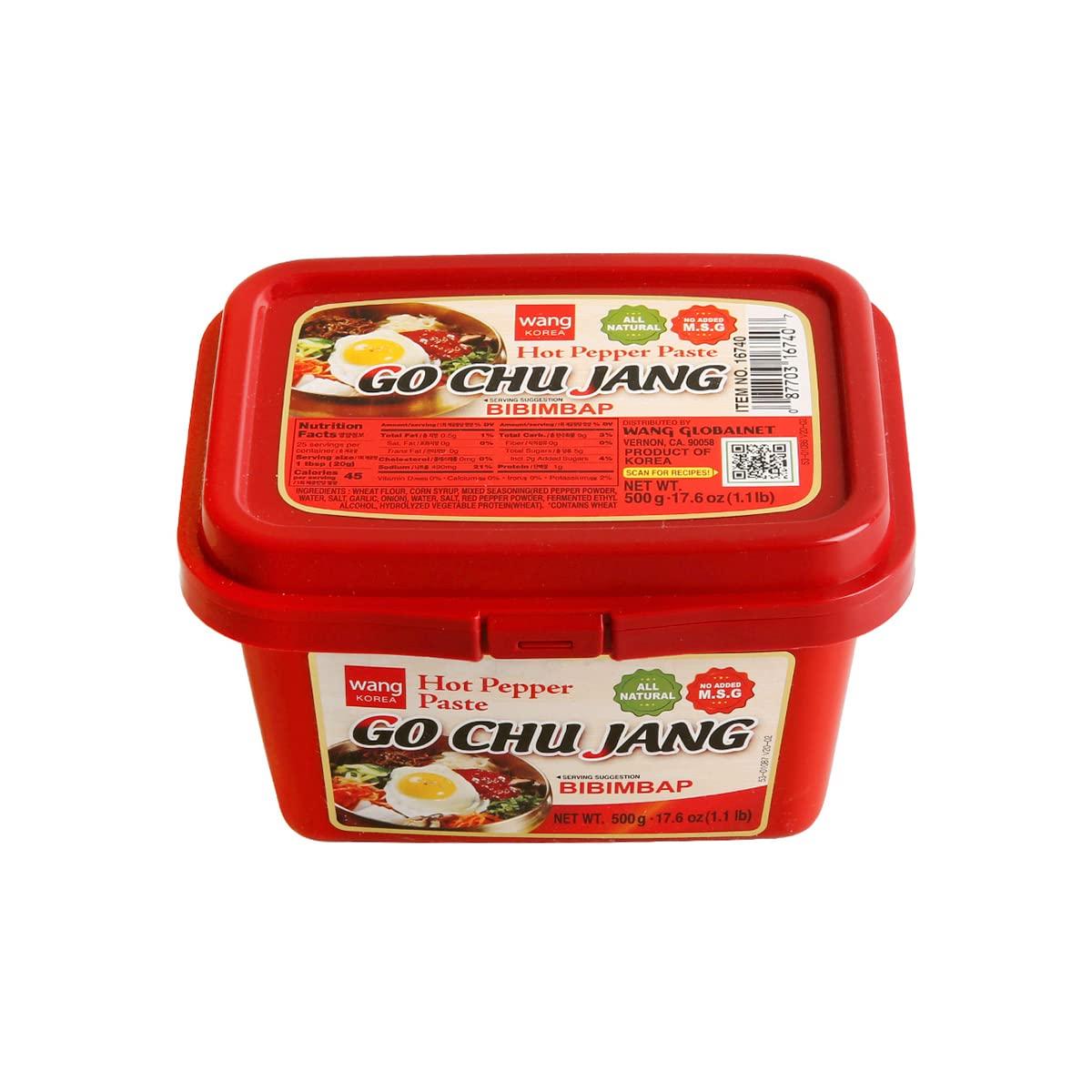 Wang Gochujang Korean Red Pepper Paste 1.1 Pound 1.1 Pound (Pack of 1)