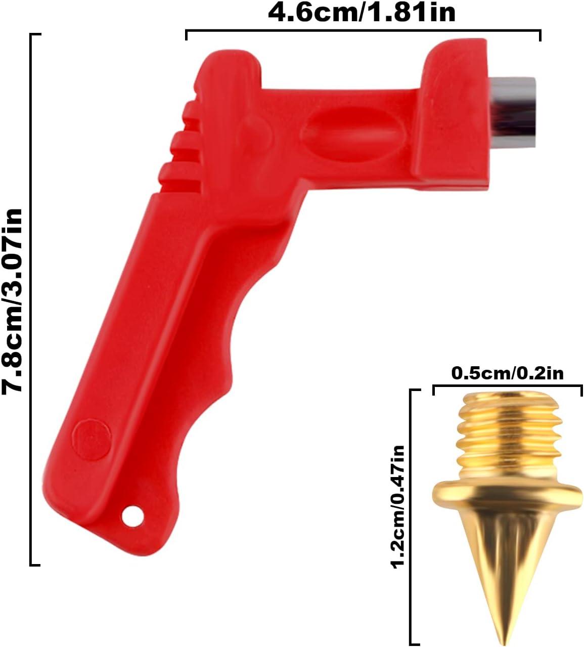 100PCS 1/4 Inch Spikes for Track Shoes Replacement Spikes for Field