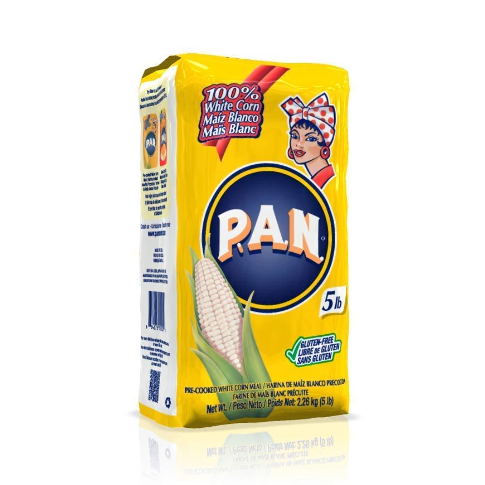 P.A.N. White and Yellow Corn Meal Bundle Precooked Gluten Free and
