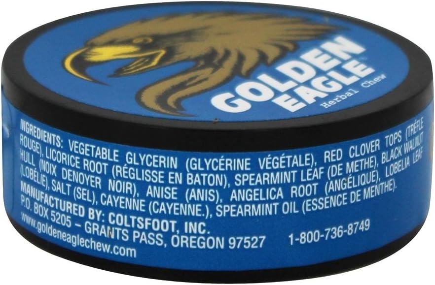 Golden Eagle - Herbal Non-Tobacco Chew Licorice Mint - 1.2 oz. | Buy Now  with Express International Delivery