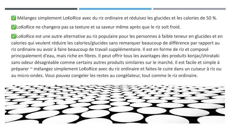 LO KO RICE Konjac Shirataki Rice - Low Calorie Keto Friendly Healthy ...