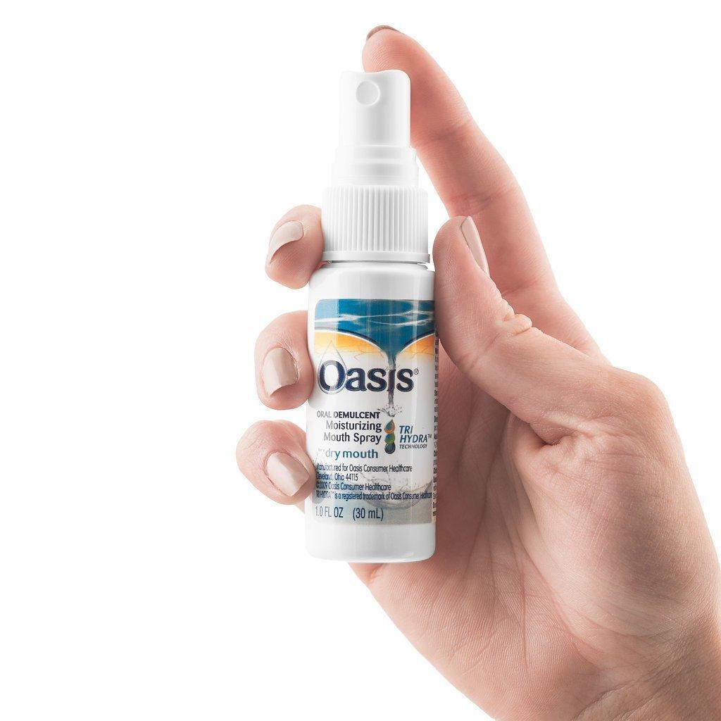 Oasis Dry Mouth Spray 1 oz Pack of 24 Moisturizing Oral Relief