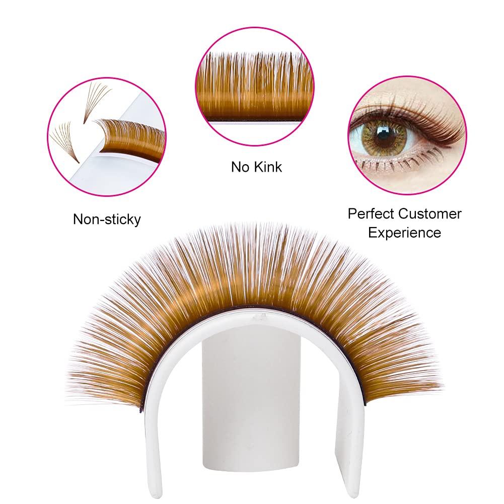 Volume Lash Extensions 0.07 D Curl Easy Fan Volume Lashes ...