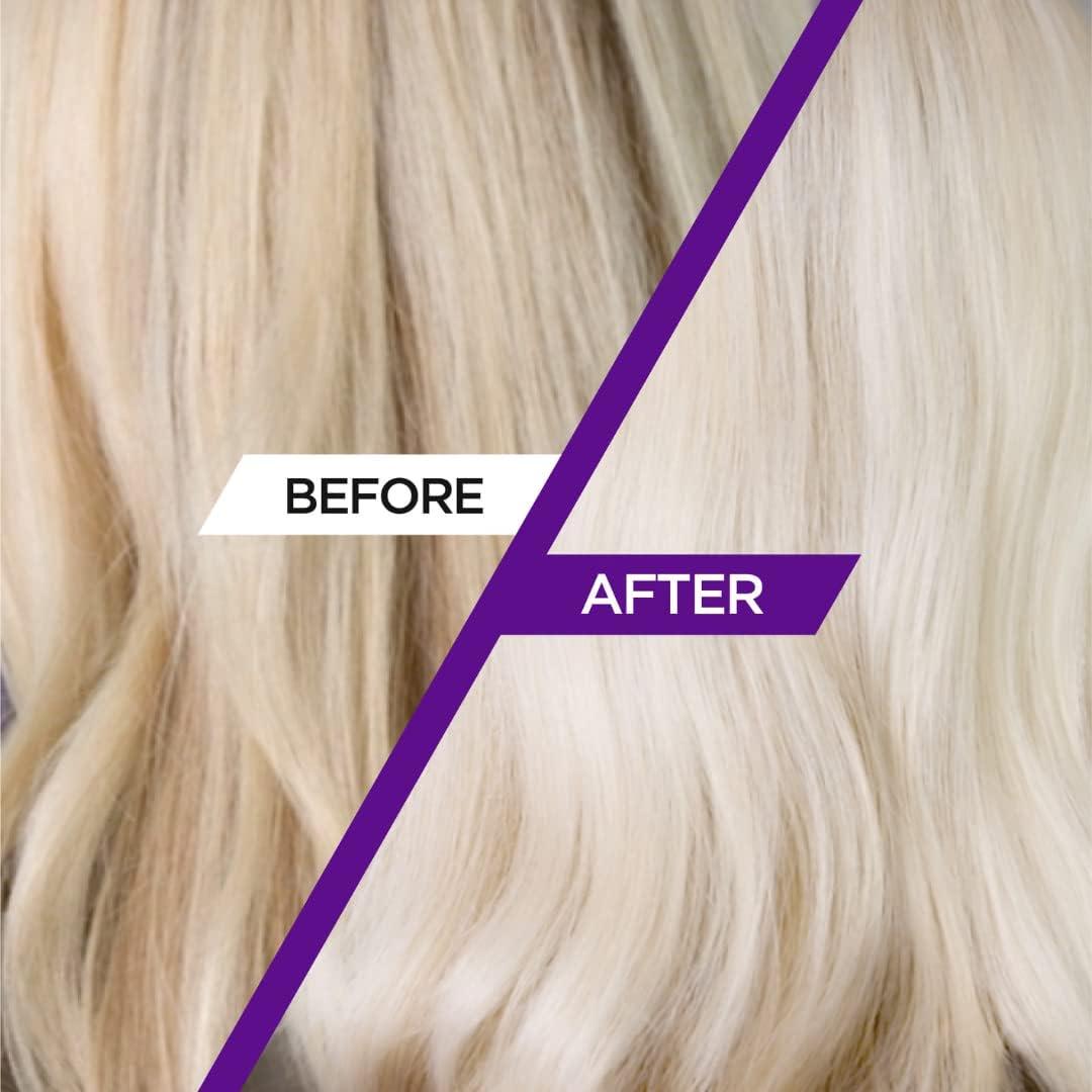 PROVOKE Touch Of Silver Brightening Purple Shampoo Intensive Conditioner 400ml Neutralises Yellow Orange Tones Formulated With Violet Blue Pig - View #3