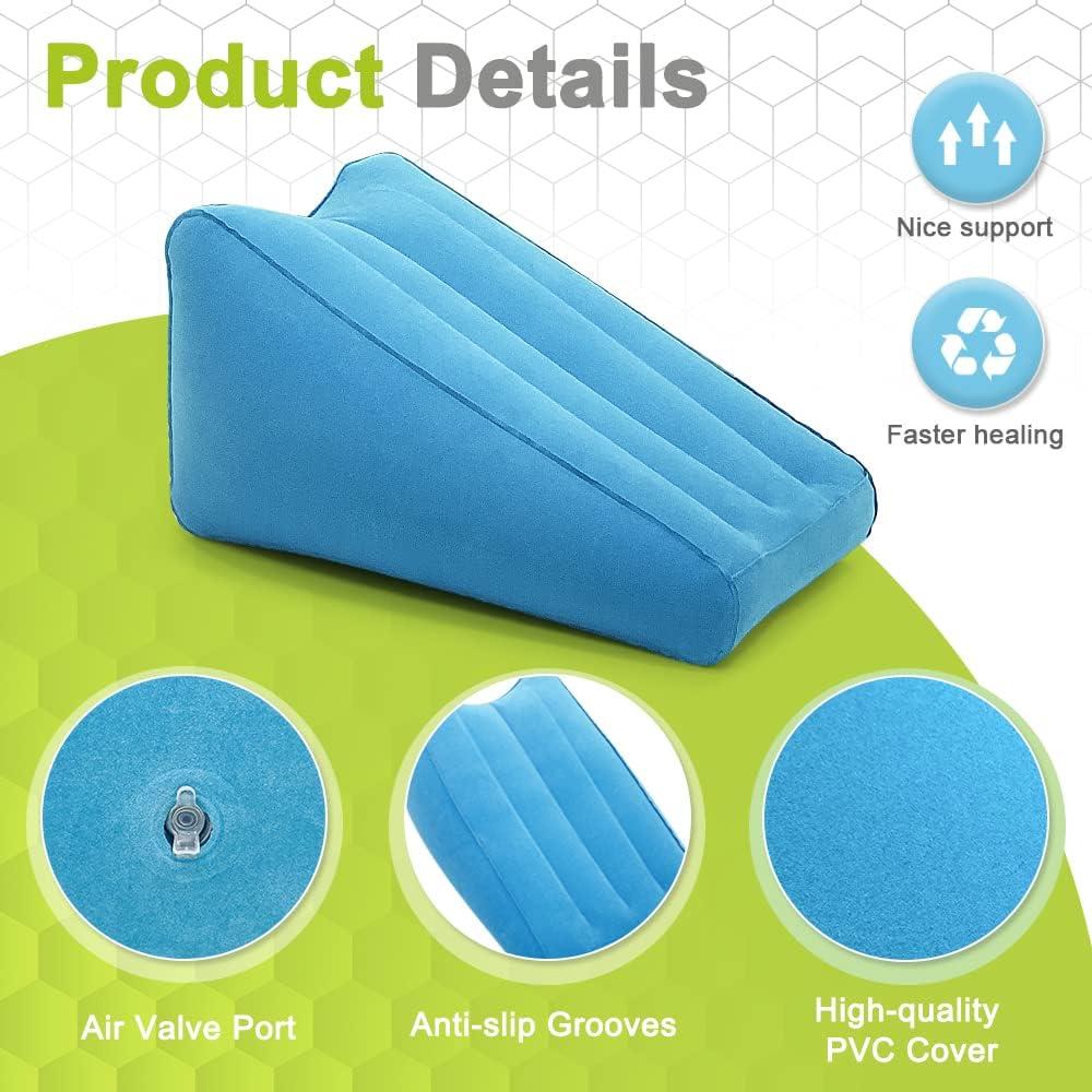 Zelen Inflatable Arm Elevation Pillow Arm Support Cushion for Pain