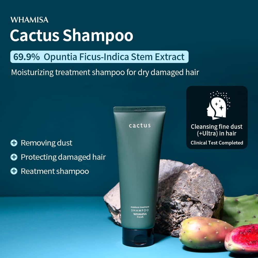 Buy Whamisa Fresh Cactus Shampoo | Nourishing & Organic Hair Care -  International Shipping Available | Buy Now with Express International  Delivery | GoSupps.com