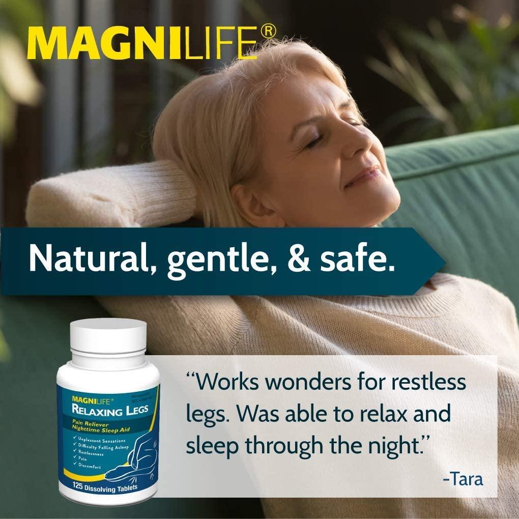 MagniLife Relaxing Legs, Natural Sleep Aid and Pain Reliever, Calms