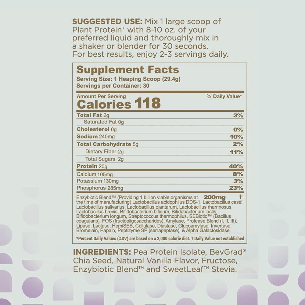 nbpure Earthy Andy Plant Powered Protein, GlutenFree, NonGMO, Cruelty