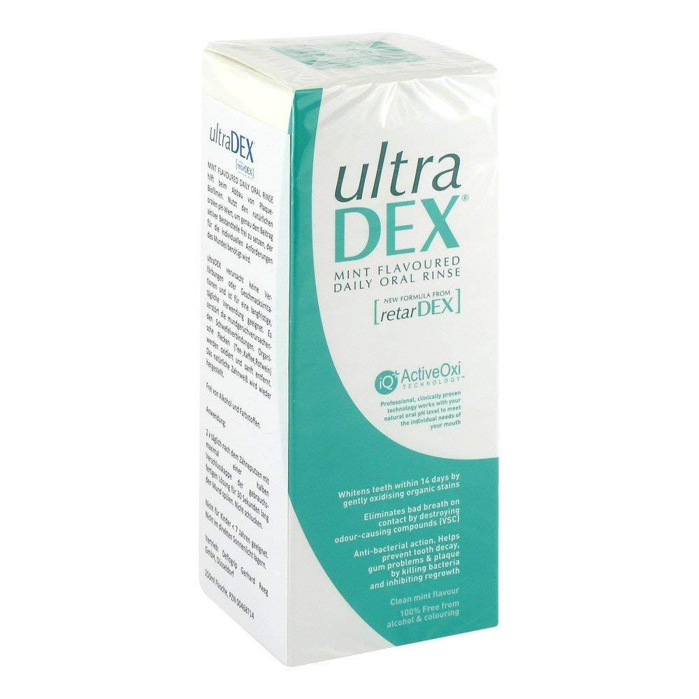 ULTRADEX Antibacterial Mint Mouthwash 250ml Fresh Breath & Oral