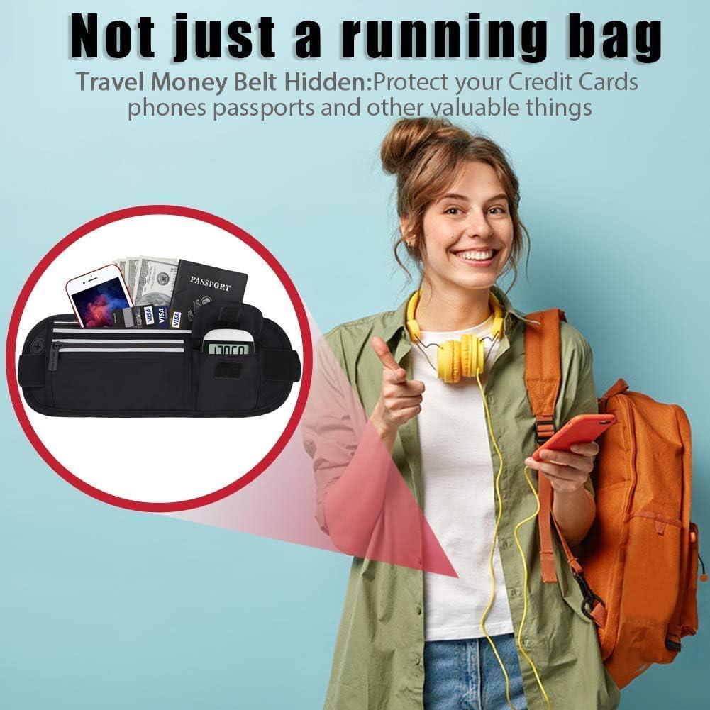 Women's And Men's Running Waist Bag Reflective Running Bag Workout Bag  Adjustable Travel Waist Bag | Fruugo NO