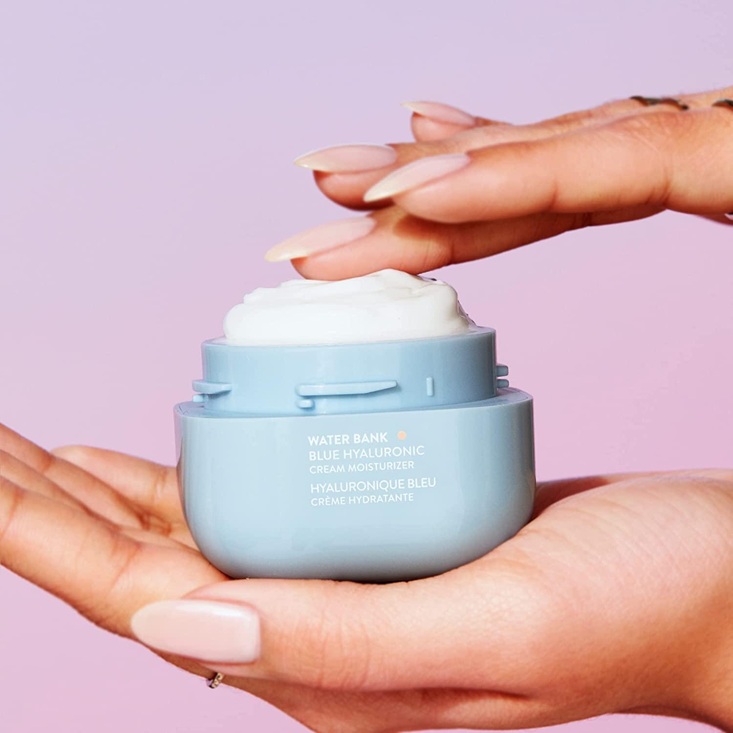 LANEIGE Water Bank Blue Hyaluronic Cream Moisturizer Hydrate and