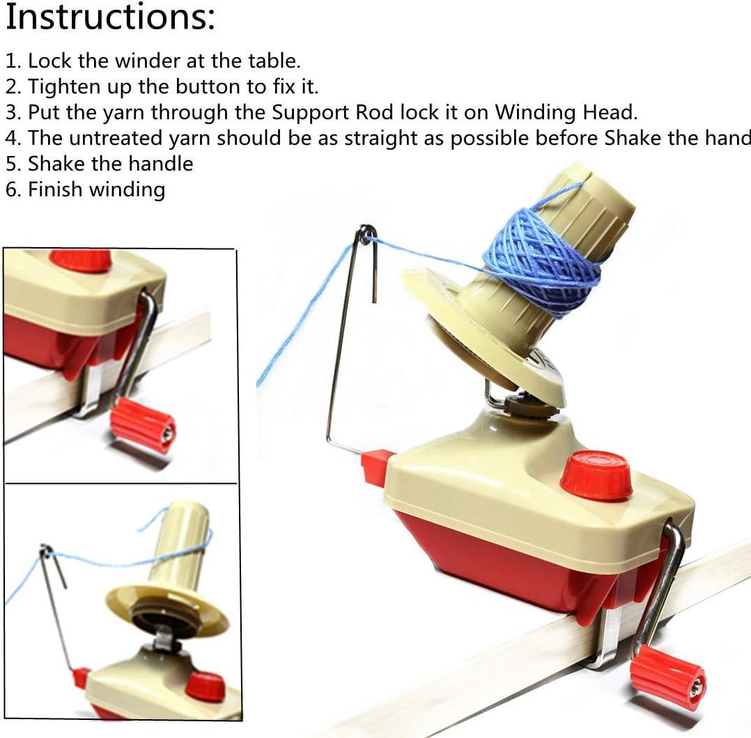 How to Use a Yarn Swift and Ball Winder 