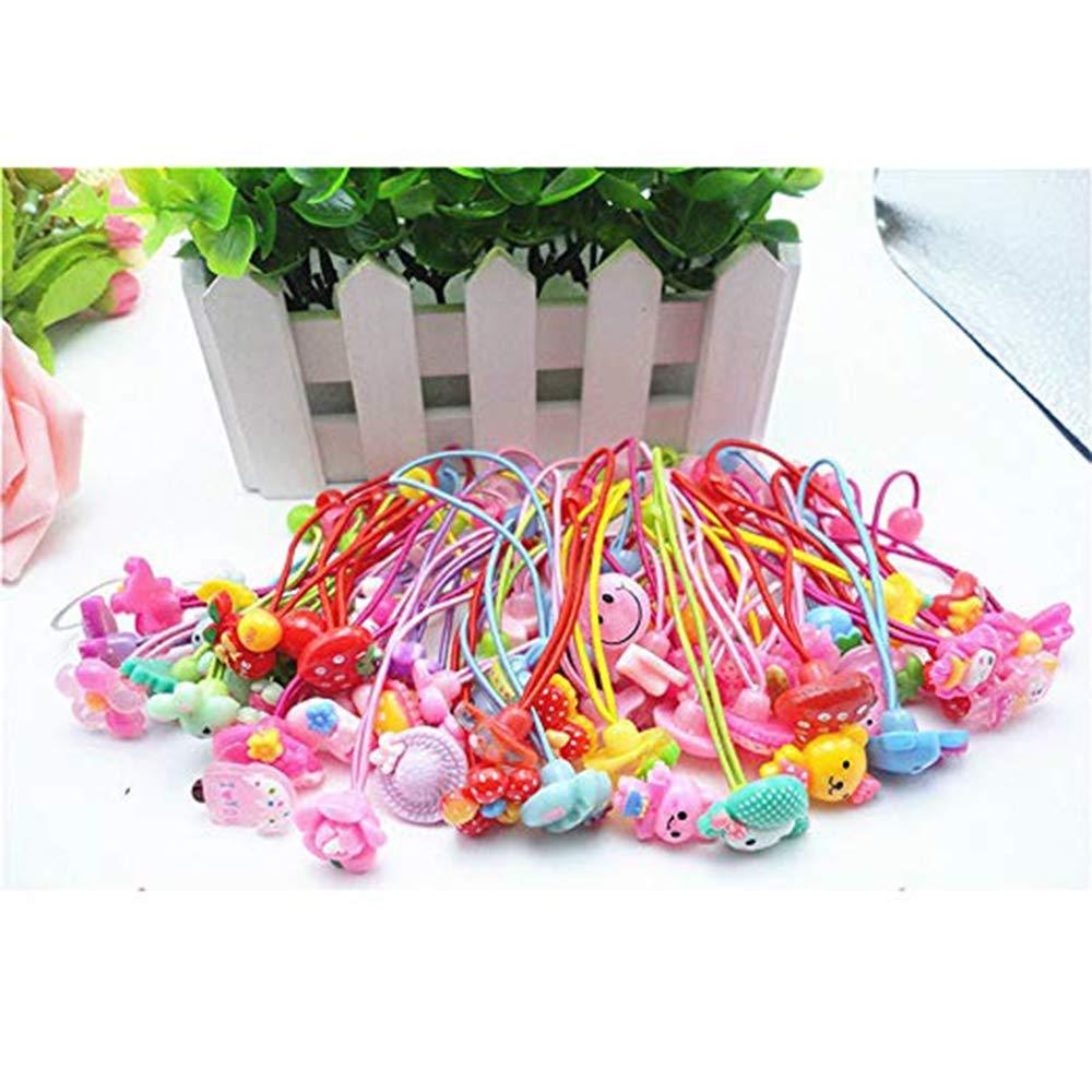 Cute Cartoon Baby Girls Kids Children Little Princess Ball Hair Tie