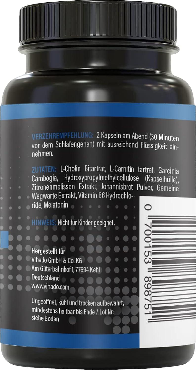 DARK BRNR Night Formula - Melatonin & L-Carnitine for Metabolism Support | 120 Capsules | Buy Now with Express International Delivery | GoSupps.com DARK BRNR Night Formula - Melatonin & L-Carnitine for Metabolism Support | 120 Capsules | Buy Now with Express International Delivery | GoSupps.com