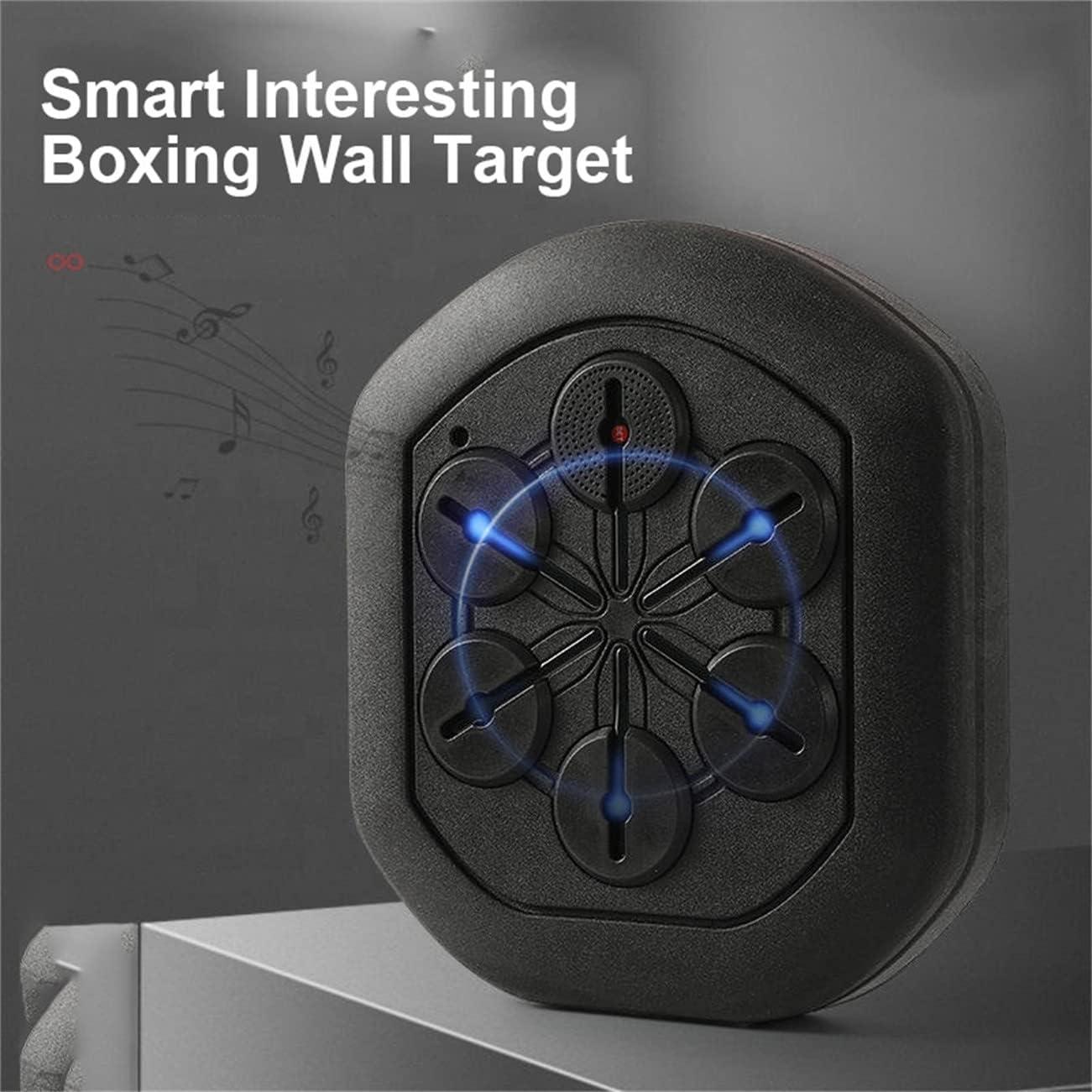 AA-SS Smart Music Boxing Machine with Boxing Gloves, Multi Musical Target  Boxing Reaction Wall Targets,hit The Target According to The Music and  Lighting