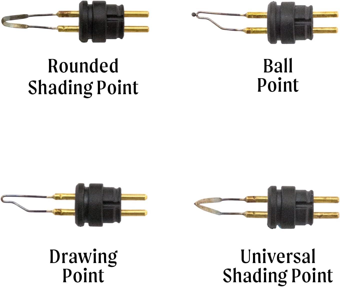 Walnut Hollow Creative Woodburner Wire Tip Tool in White Wood Burning Kit