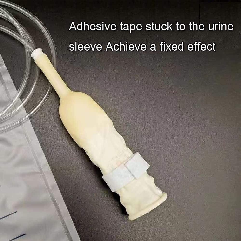 30 Pack Urinal Bag Male External Catheter Self Adhering Male External