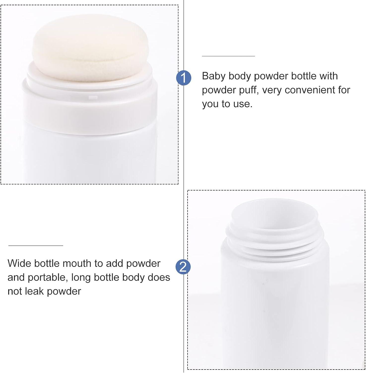 FOMIYES Loose Powder Containers Baby Powder Powder Puff Box talcum