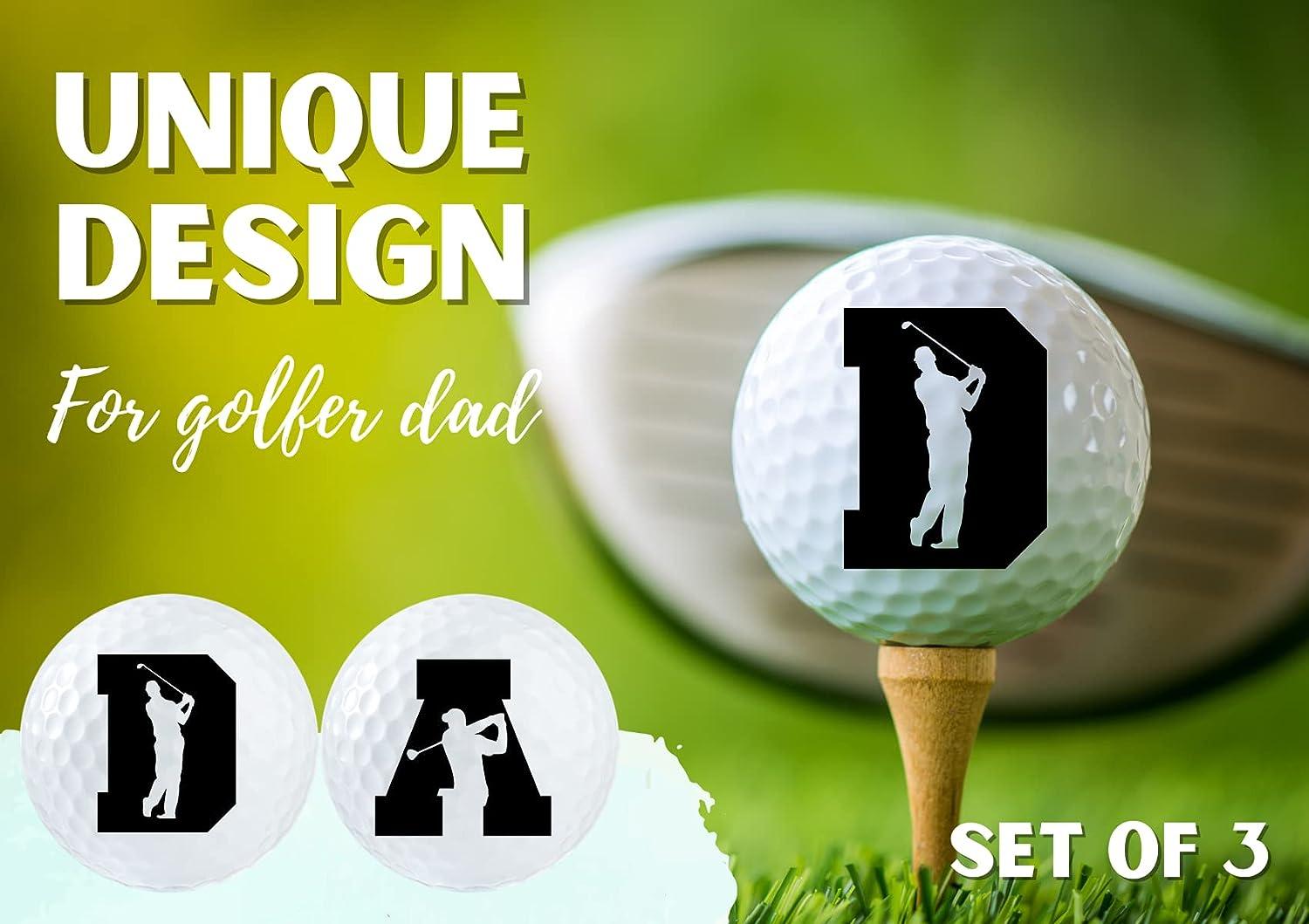 Personalized CybGene DAD Golf Balls Set Perfect Gift for Golfer