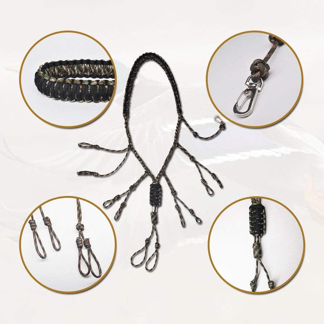 Highwild Duck Call Lanyard with Removable Drops for Goose, Predator