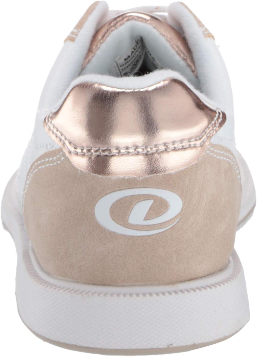 Dexter Groove IV Women s Bowling Shoes White Nubuck Rose Gold