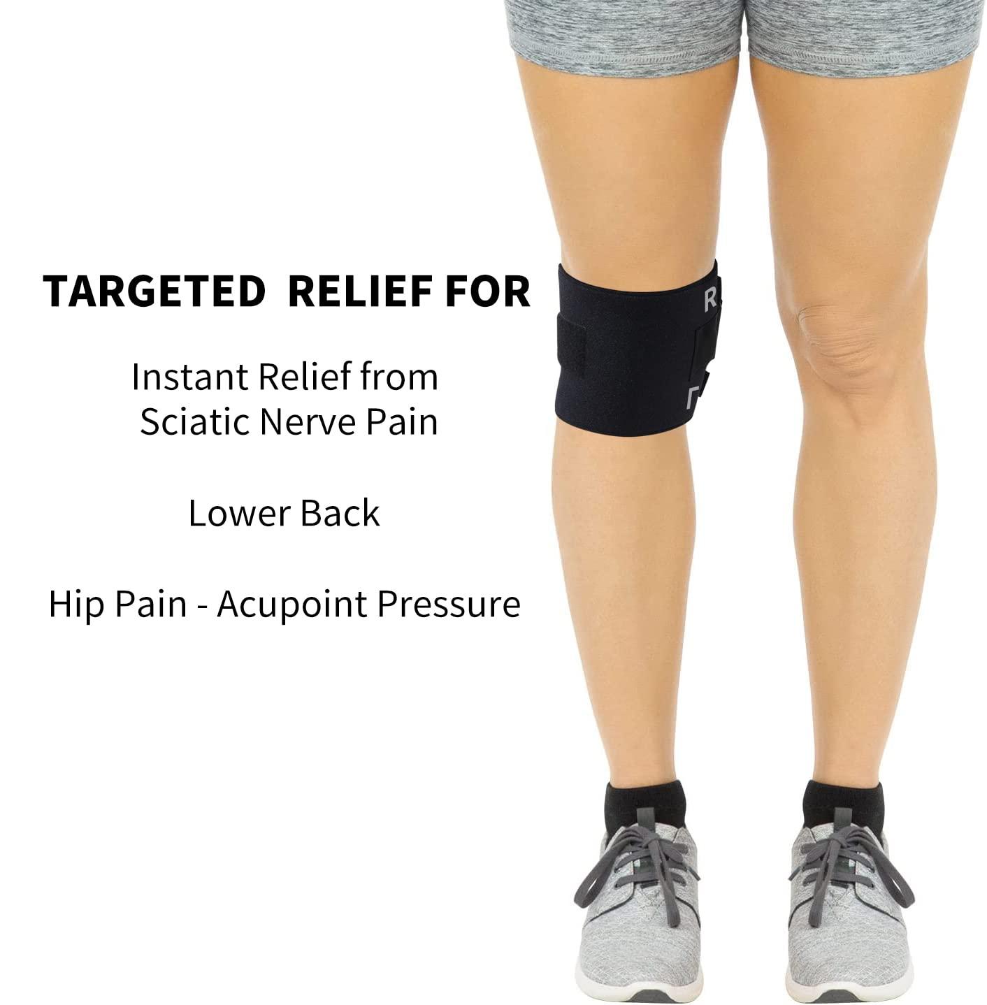 BFHB Active Plus Knee Pain Relief Brace for Men and Women Sciatica