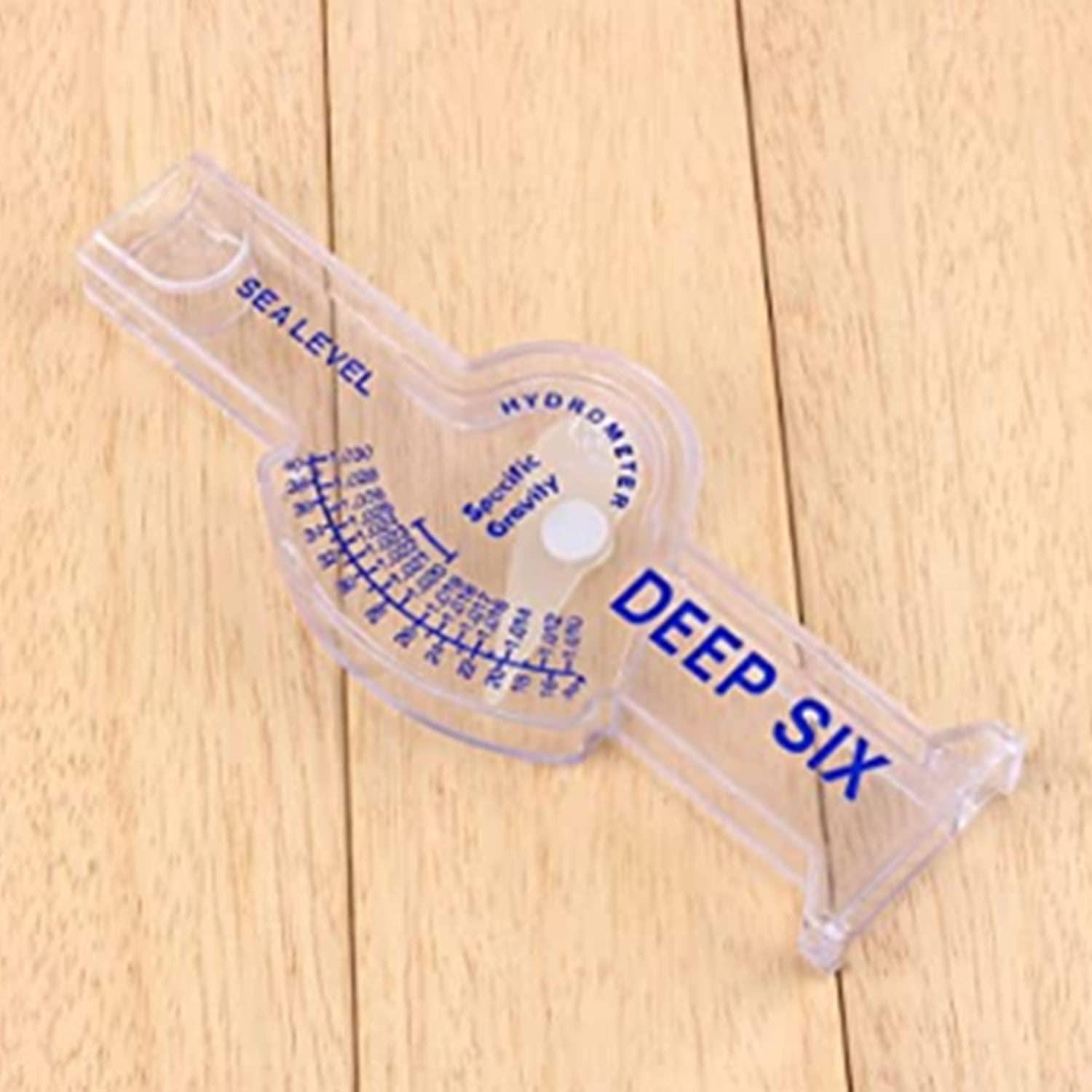 QIANJINL Aquarium Hydrometers Salinity Meter Saltwater Tester Sea