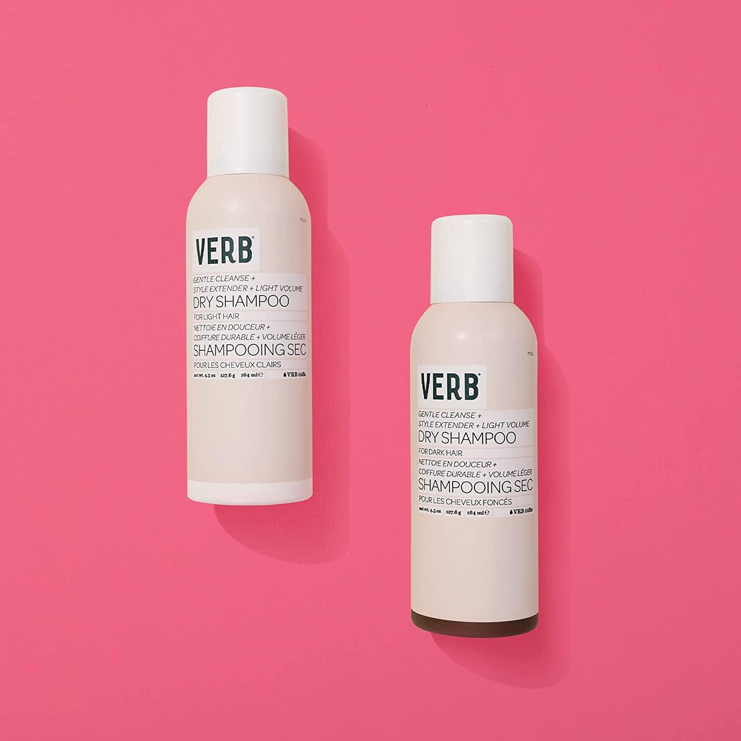 Verb Dry Shampoo Light Gentle Cleanse Style Extender Light Volume