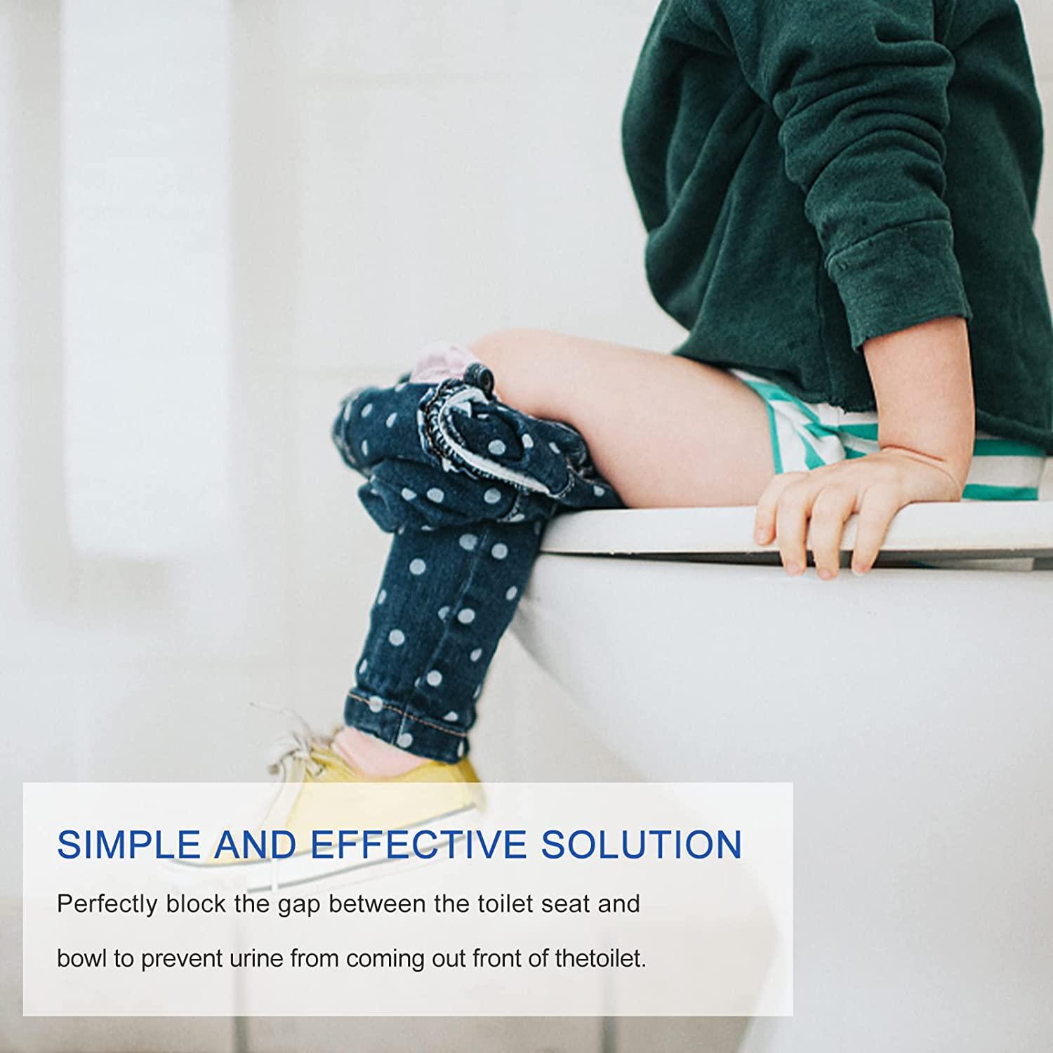 Jsdoin 4 Pack Pee Splash Guard for Toilet Seat, Potty Training Pee Splash Guard, Prevents Kids