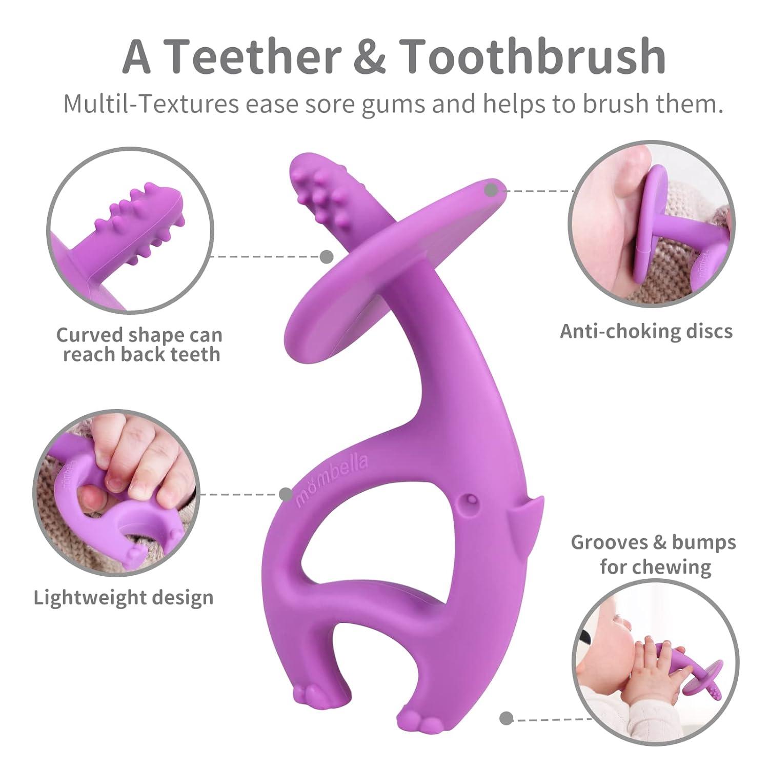 Baby Teething Toys for Babies 3 6 12 Months Baby Teether with Clip