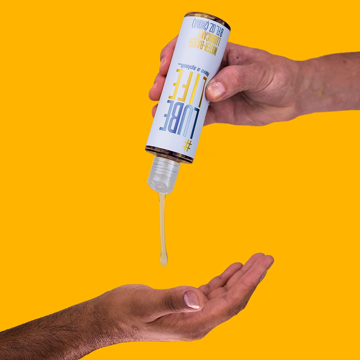 LubeLife WaterBased Personal Lubricant Lube for Men Women and Couples