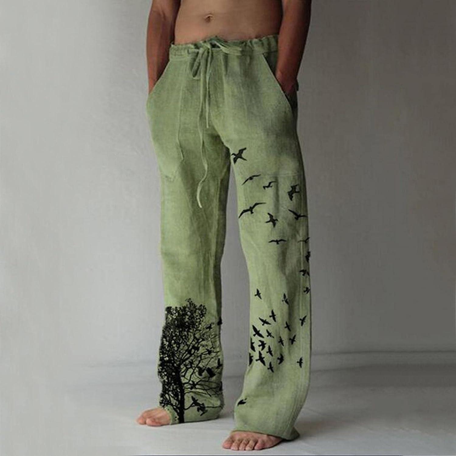 Dreamer Print Drawstring Pants in Poplin
