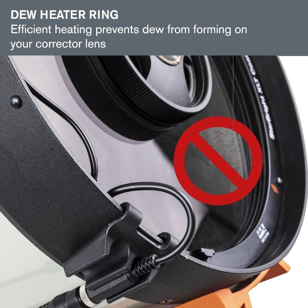 Celestron Dew Heater Ring Aluminum Dew Prevention Compatible 11 Schmidt