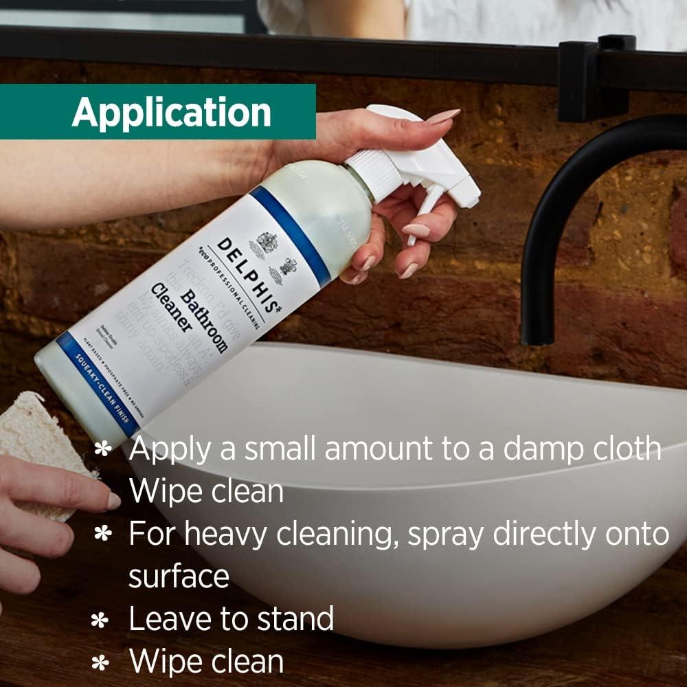 Delphis Eco Bathroom Cleaner 700ml - Eco-Friendly, Biodegradable ...
