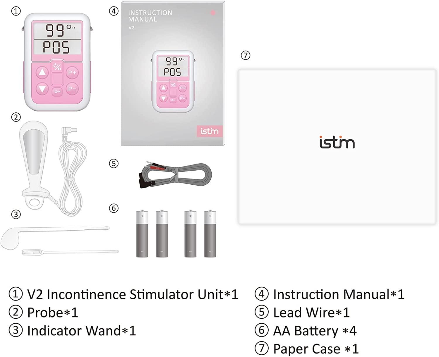 iStim V2 Kegel Exerciser & Incontinence Stimulator for Bladder Control