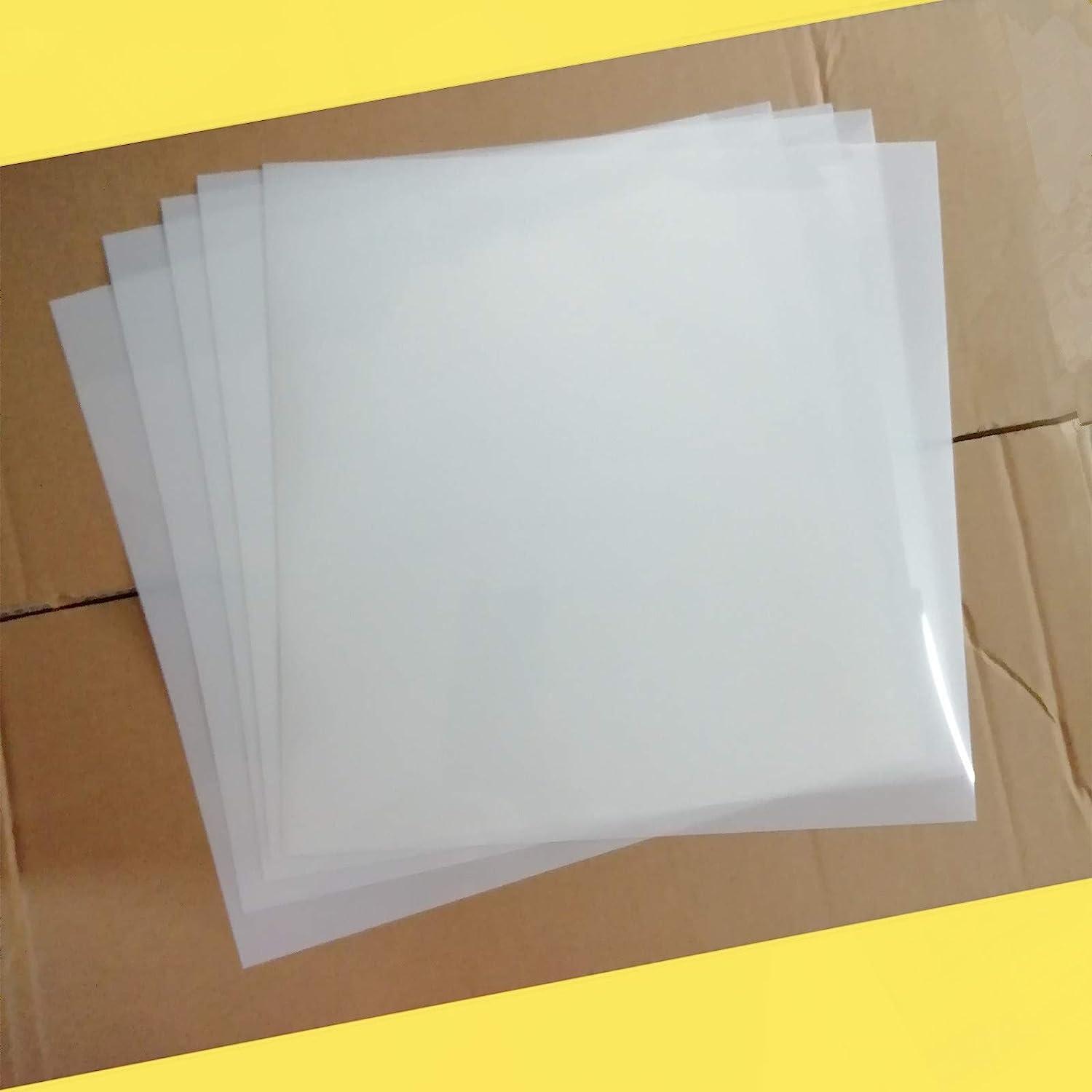 Clear Plastic Sheets for Crafts of 6 Mil - Reusable India
