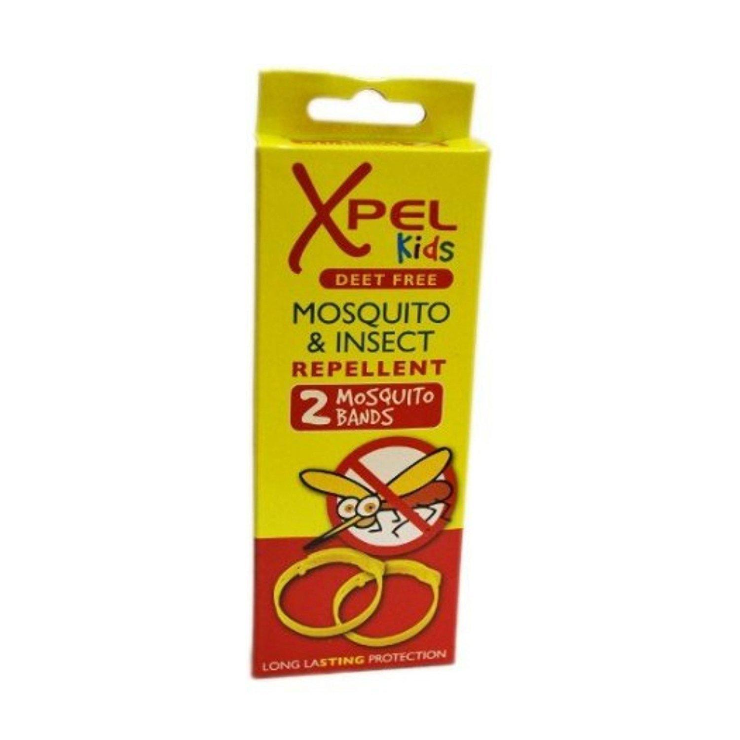XPEL KIDS Mosquito & Insect Repellent Wrist Bands Longlasting