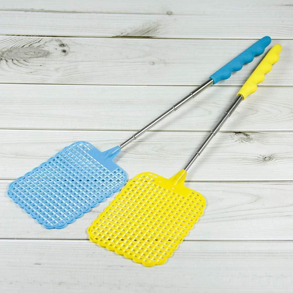 5 Pieces Fly Swatter Extendable Fly Swatter Telescopic Fly Swatter