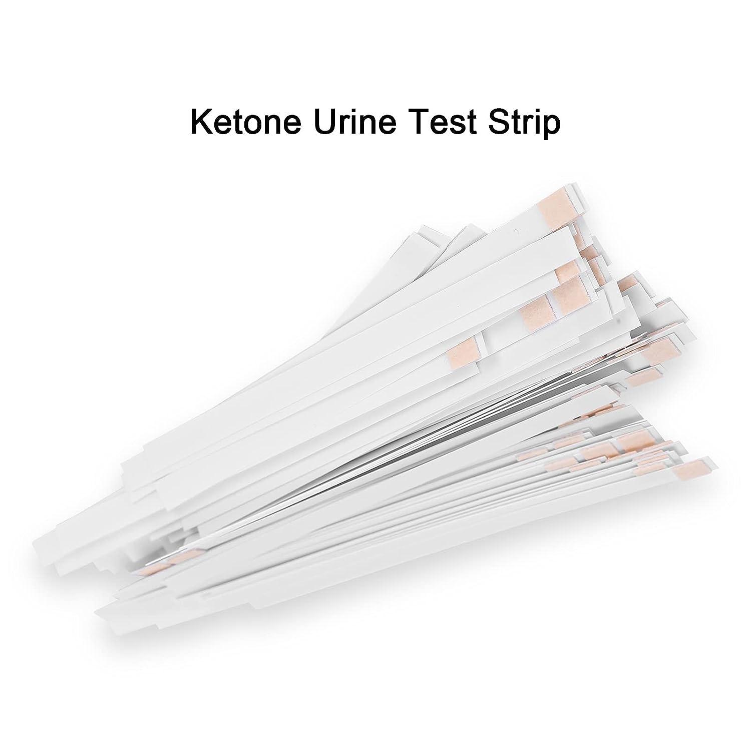 100 pieces urinalysis ketone test strips, for testing the ketone level