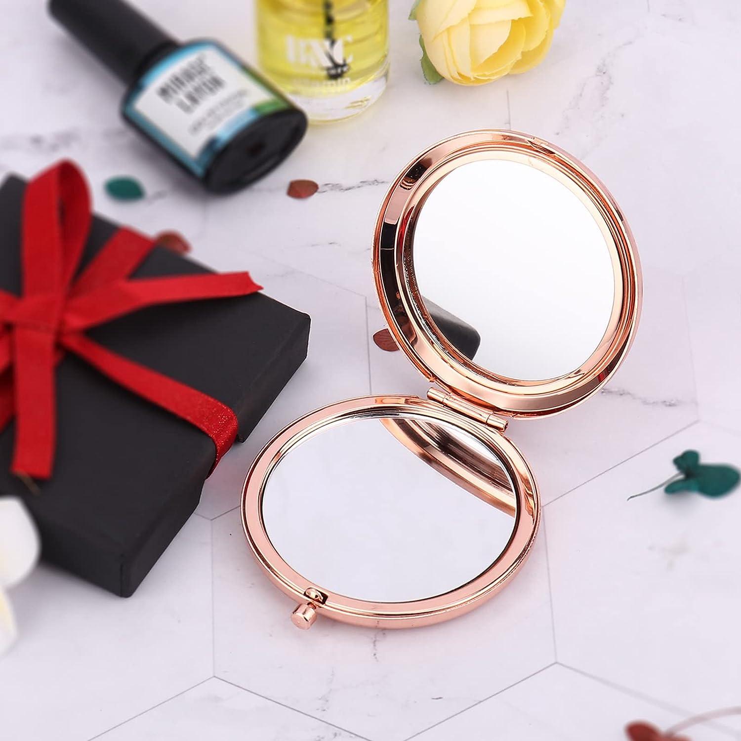 Gifts for Mom from Daughter Son Mothers Day Birthday Gifts for Mom- I Love  You Mom Rose Gold Compact Mirror Unique Mom Gifts for Mother Stepmom Women  Mothers Day Christmas Valentines Day