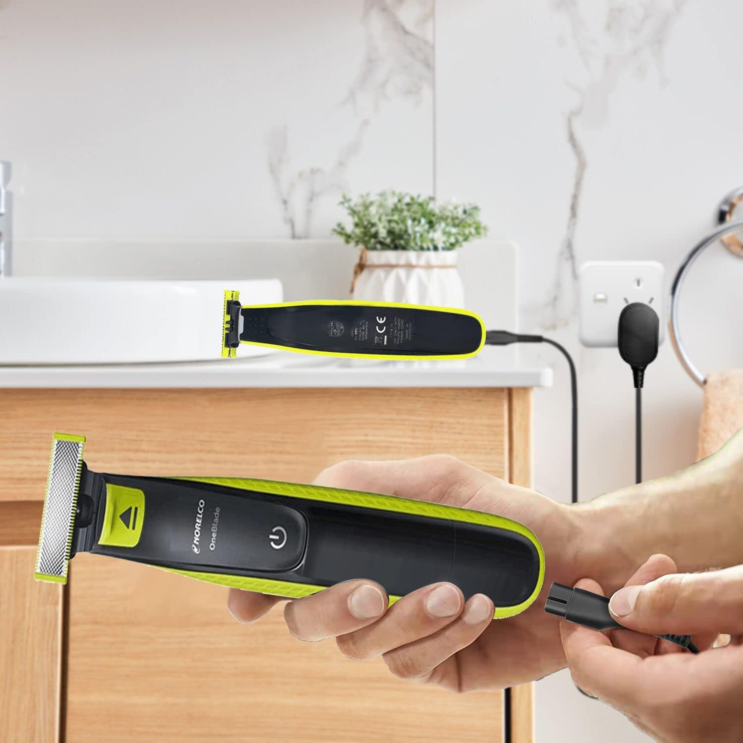 Charger for Philips Norelco One Blade (Only Fit OneBlade QP2520 Series 4.3V A00390 Power Cord)