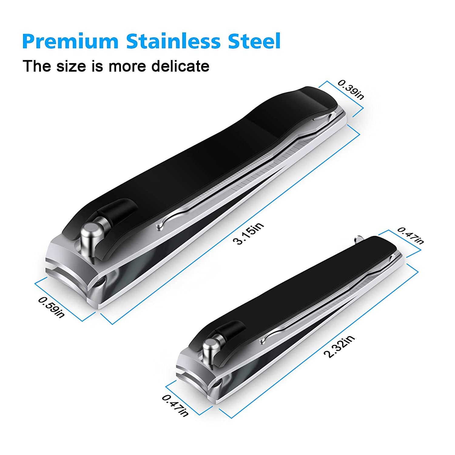 Nail Clipper,Premium Stainless Steel Fingernail and Toenail