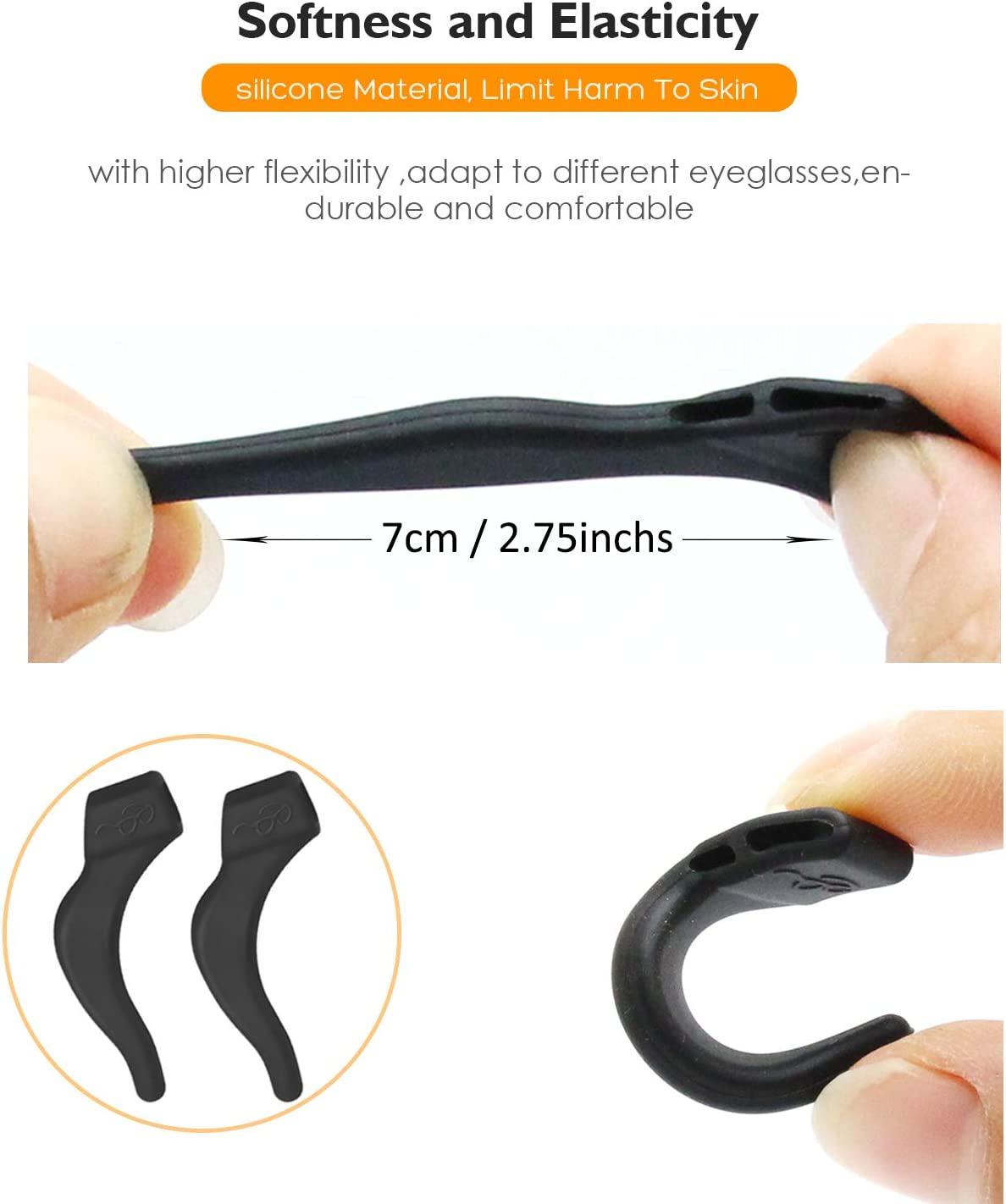 SMARTTOP Upgrade Eyeglass Ear Grips 2 holes design glasses holder