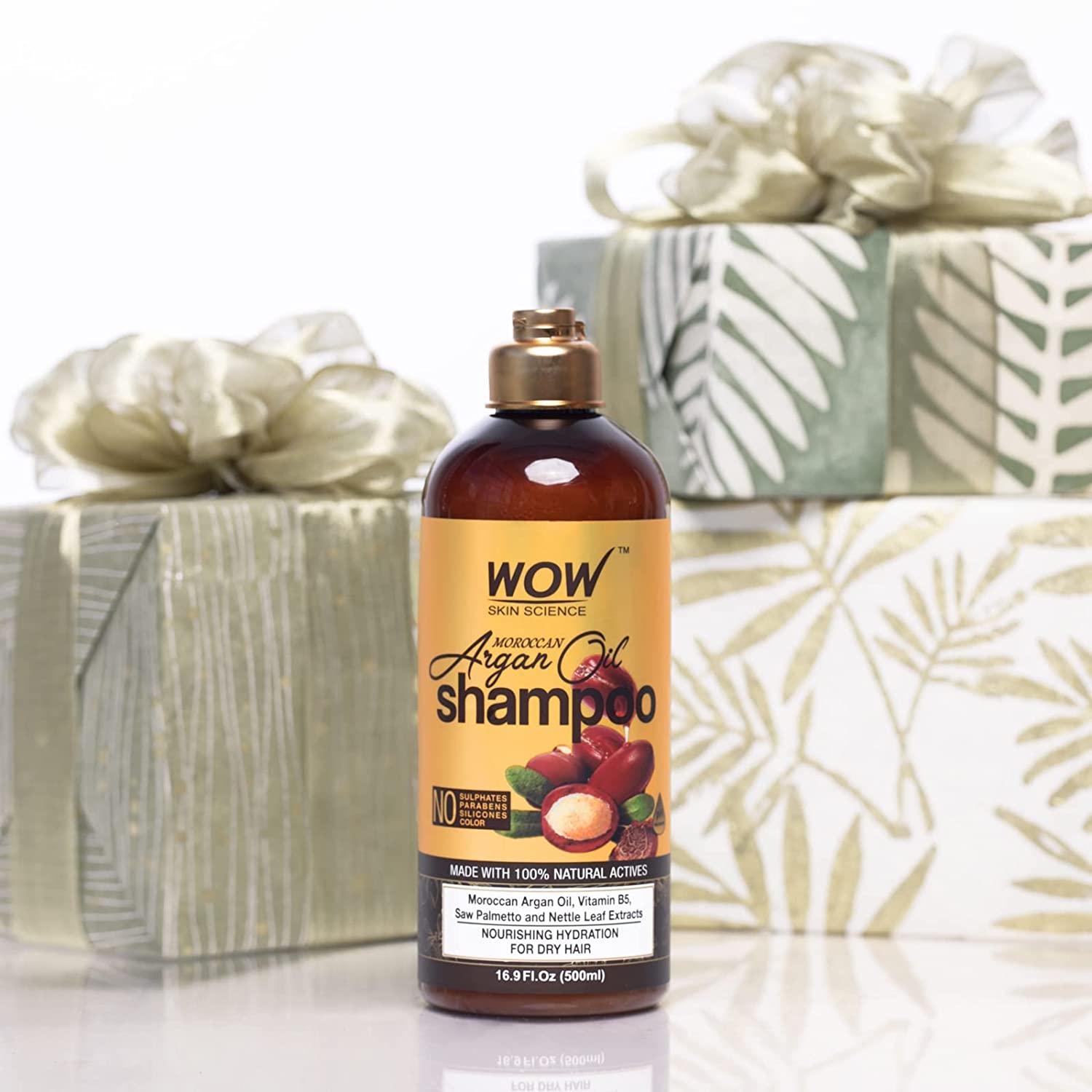  - Wow Skin Science Shampoo Moroccan Argan Oil  fl oz (500  ml)