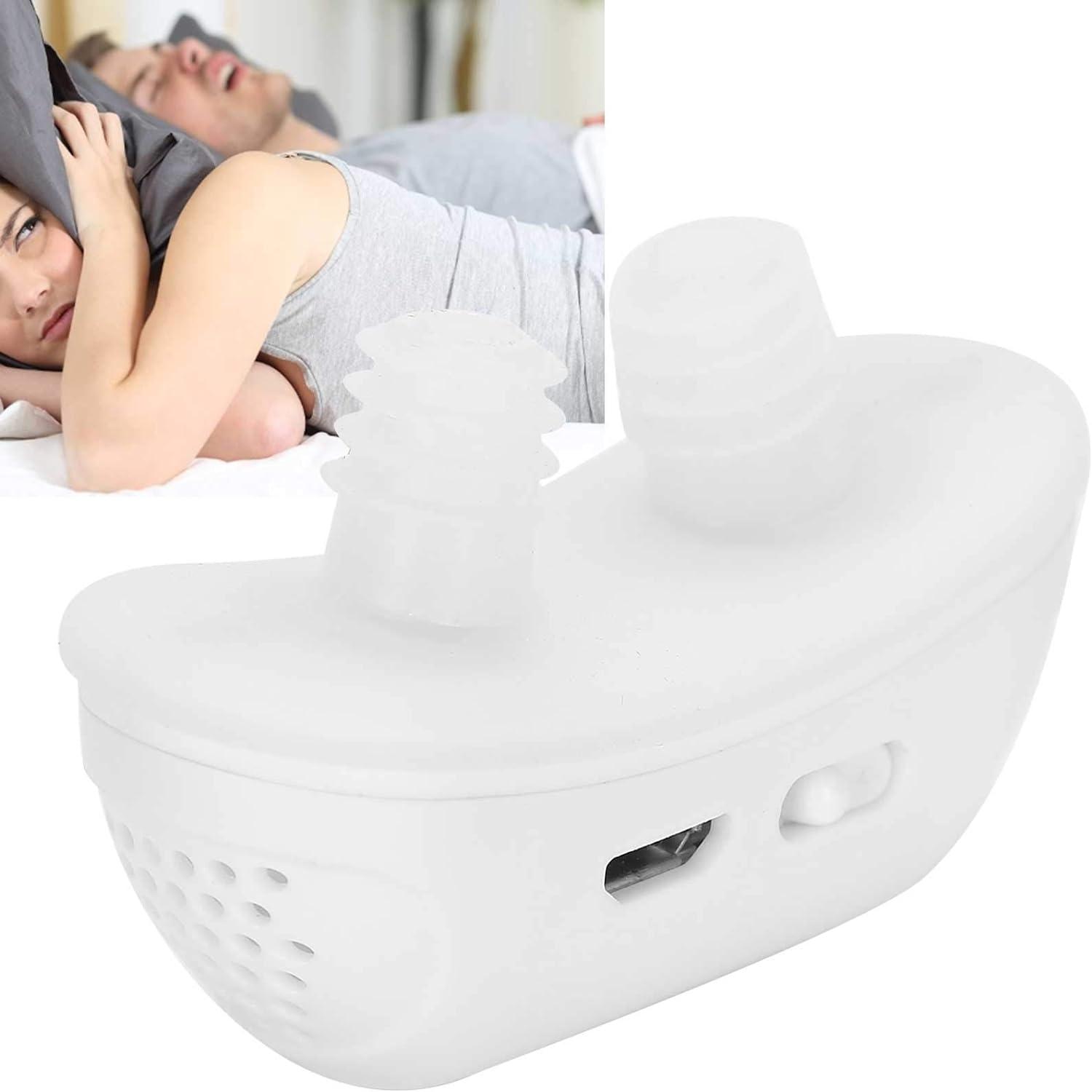 Silicone Snoring Prevention Device White Reduce Snoring at Home