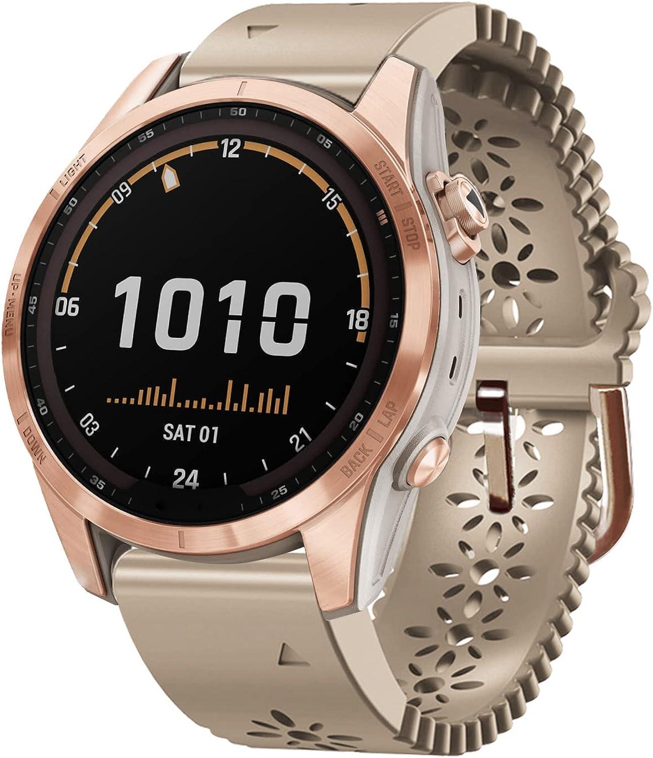 Garmin fenix 5s rose gold replacement band store