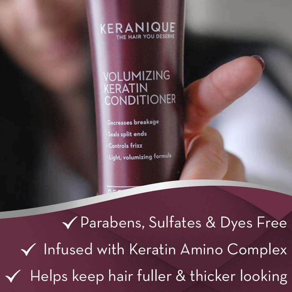 Keranique Volumizing Hair Growth Stimulating Conditioner Keratin