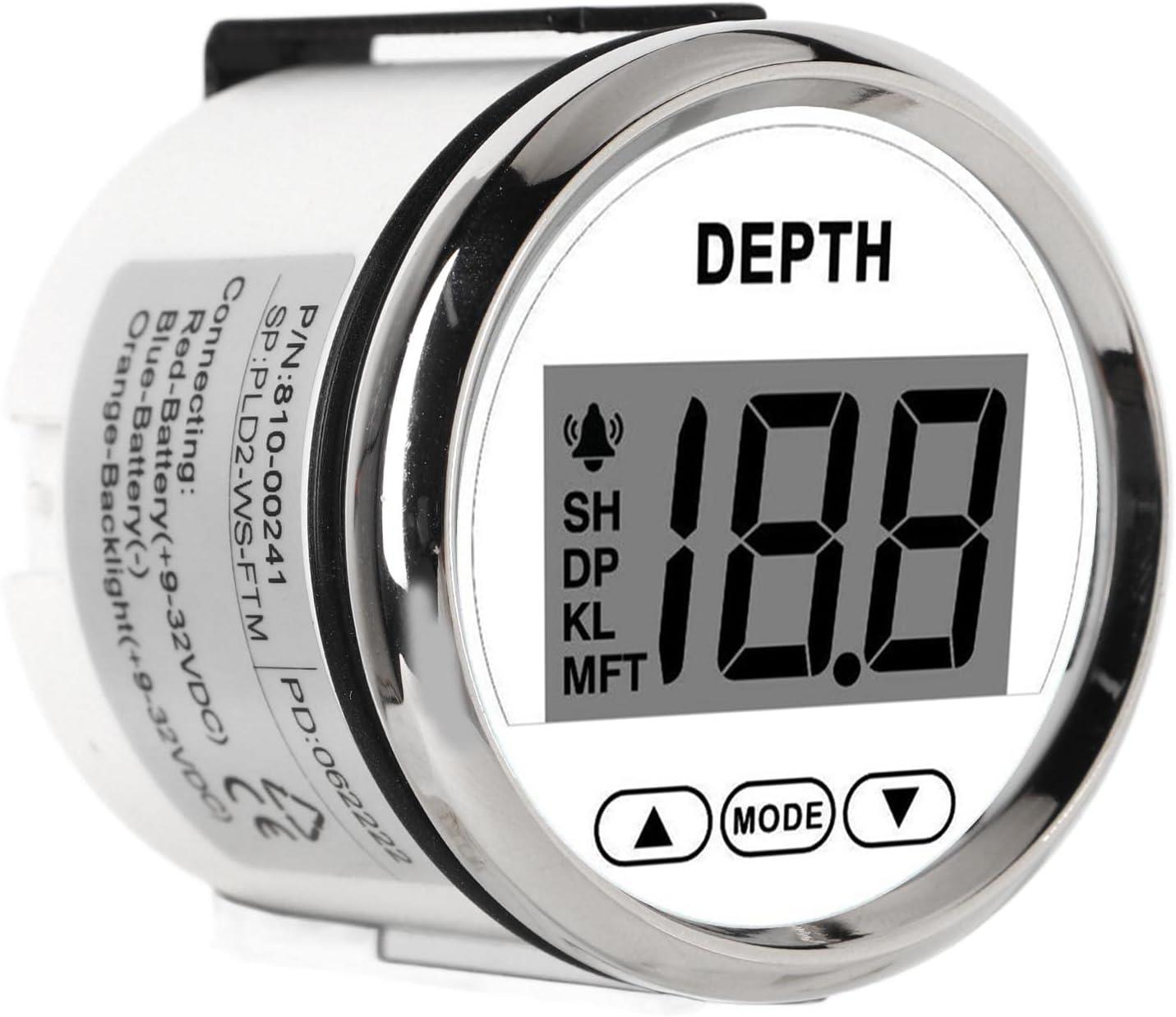 Buy Dash Depth Sounder Waterproof Depth Gauge for Yachts & Boats