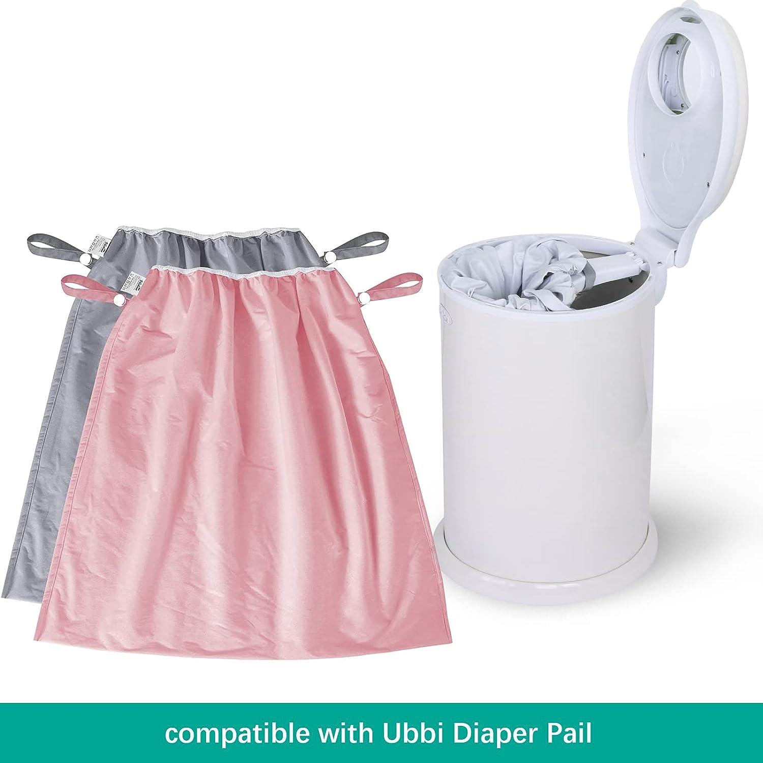 Reusable Diaper Pail Liner Bags Pack for Ubbi Diaper Pail