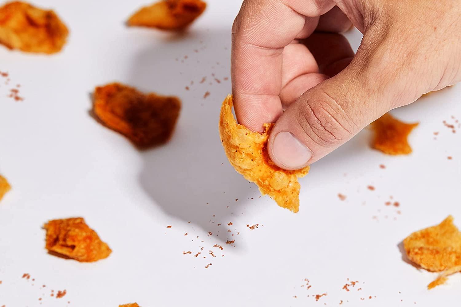 Flock Keto Chicken Skin Chips Hattie Bs Nashville Hot Flavor Keto